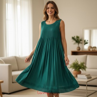 ANGELA Silk dress